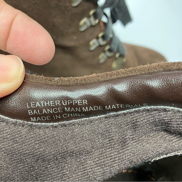 Boc suede‎ leather heeled boots size 11 - Picture 6 of 8